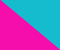 Pink/türkizkék